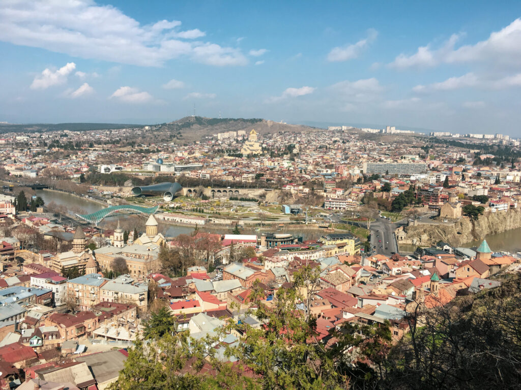 tblisi city view