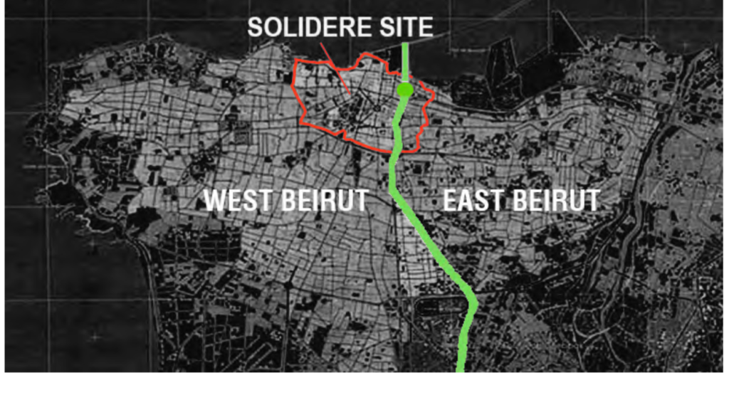 Beirut History Green Line